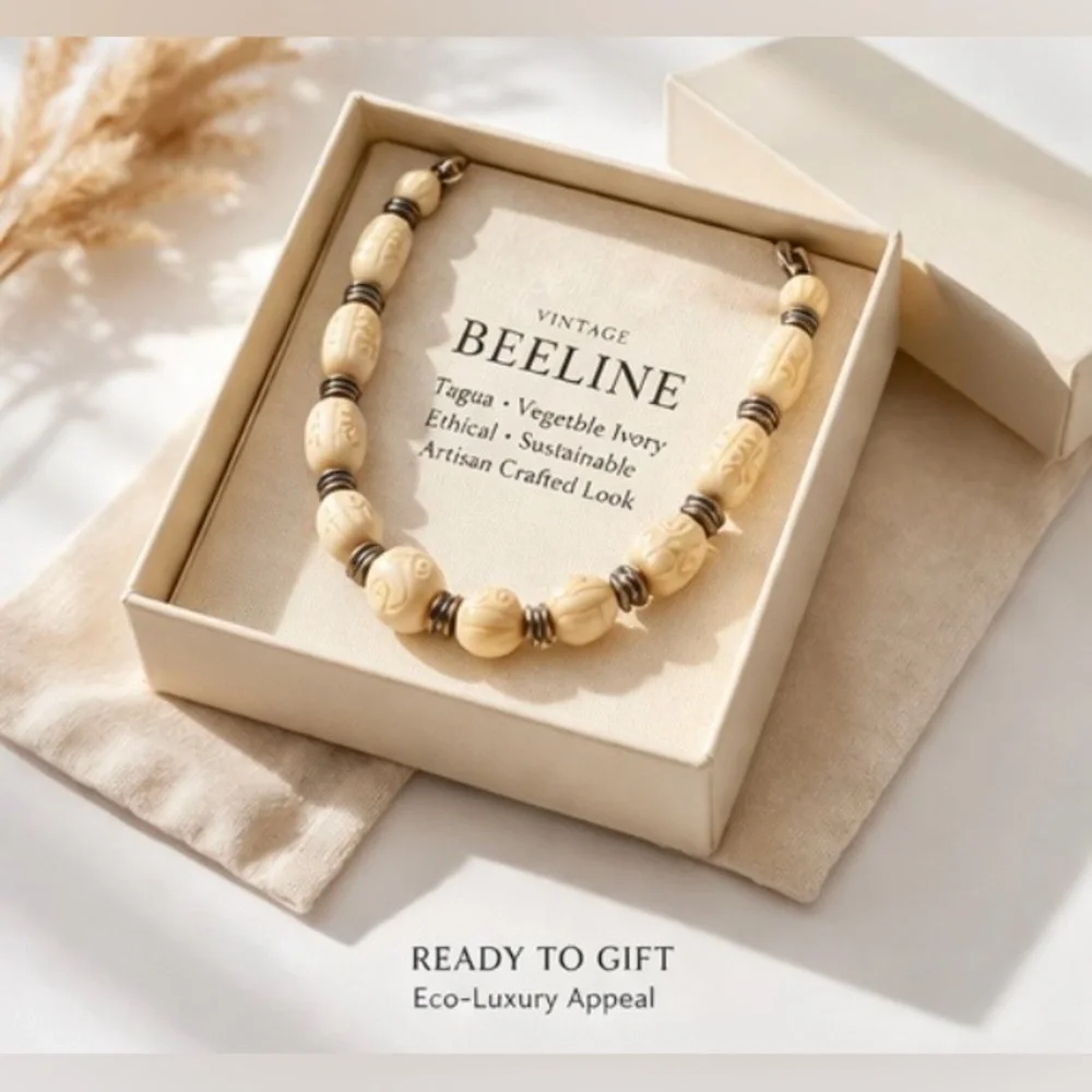 Ivory Tagua Necklace